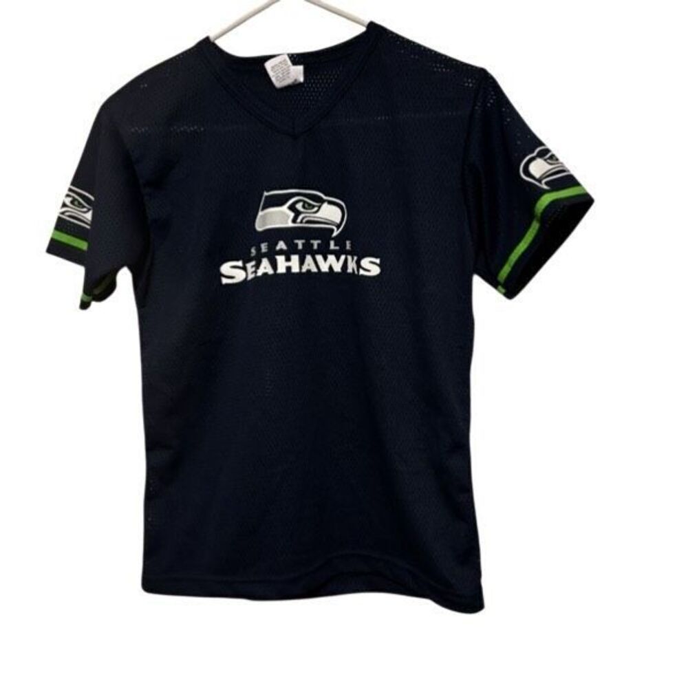 Seattle Seahawks Size Youth Medium Franklin Mesh Football Jersey